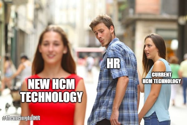 distracted by new HCM system by Willory
